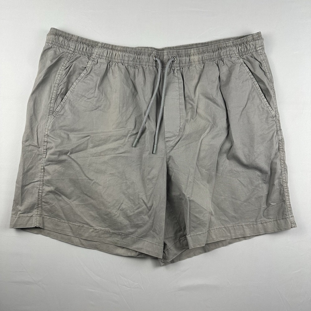 VRST Mens 2XL 7" Shorts Pure Gray New Without Tags Comfortable Draw String